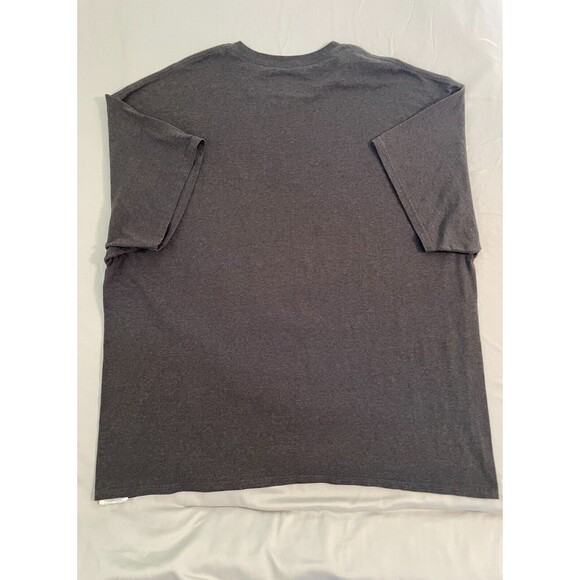 NFL Team Apparel T Shirt Mens Size 3XL Dark Gray New England Patriots Short Sl - Picture 2 of 4